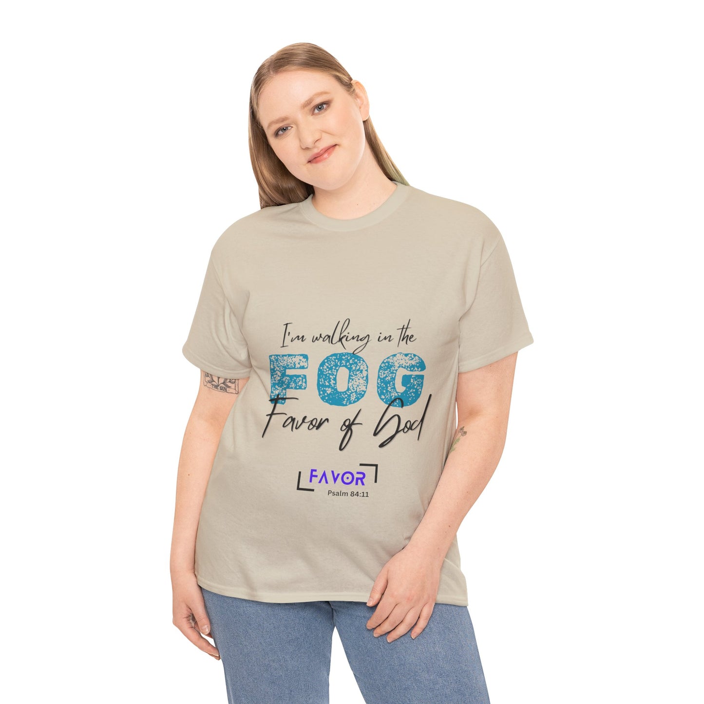 Walking the FOG Unisex Heavy Cotton Tee