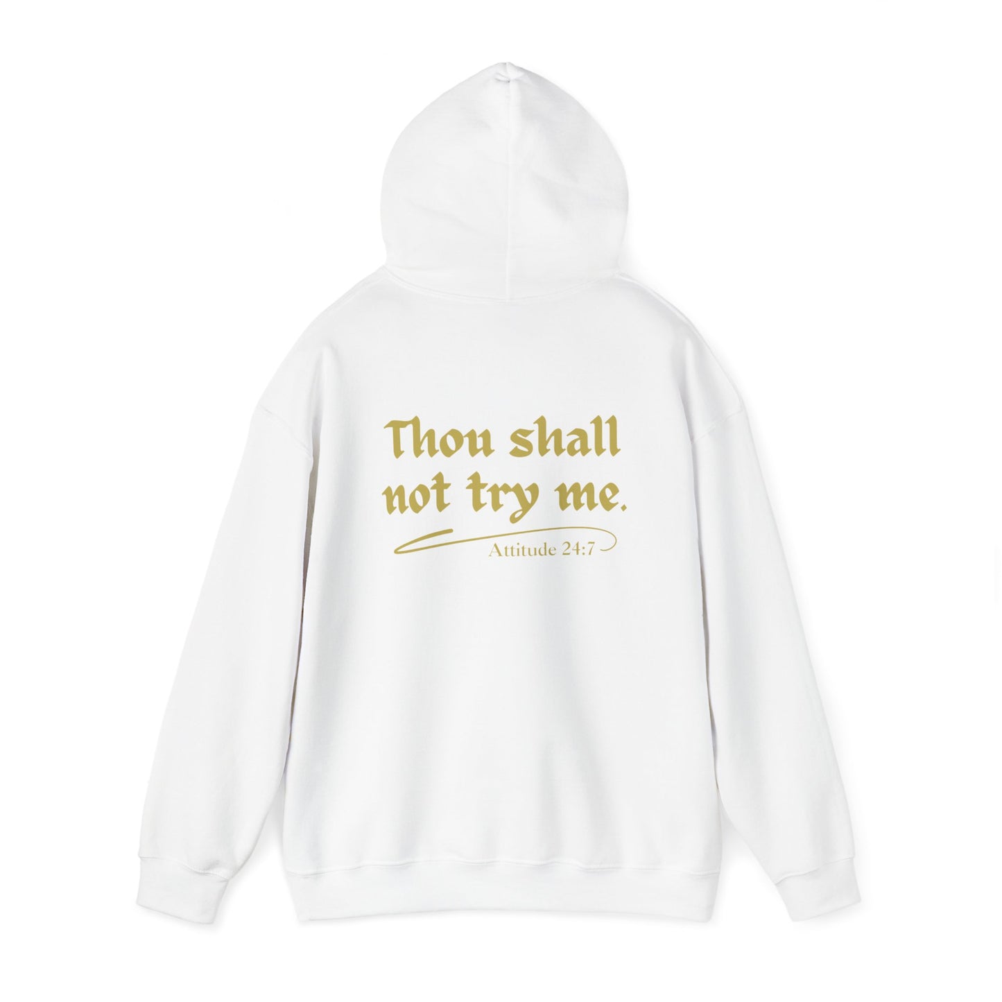 Thou Shall Not Unisex Heavy Blend™ Hooded Sweatshirt