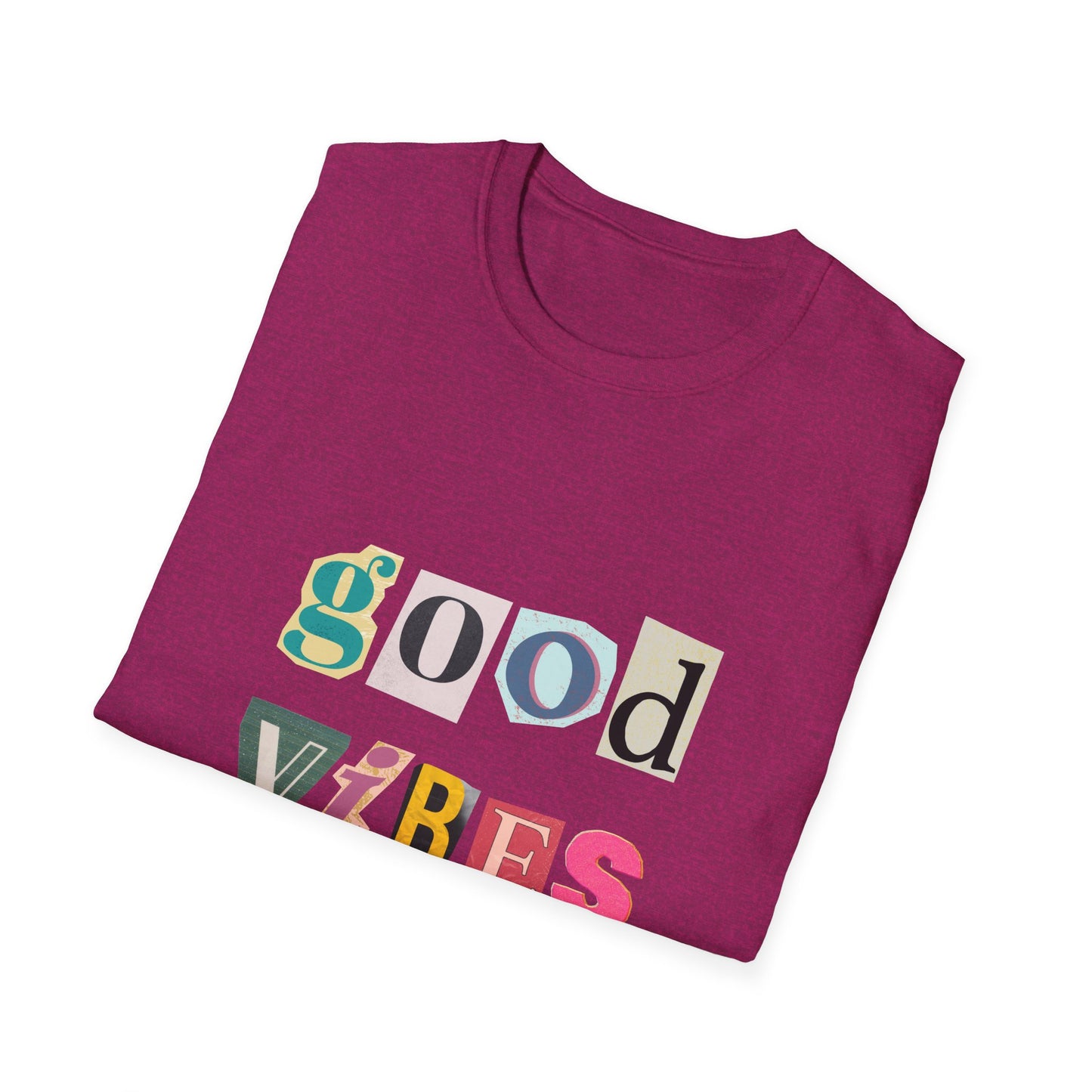 Good Vibes Always Unisex Softstyle T-Shirt | Positive Message Tee