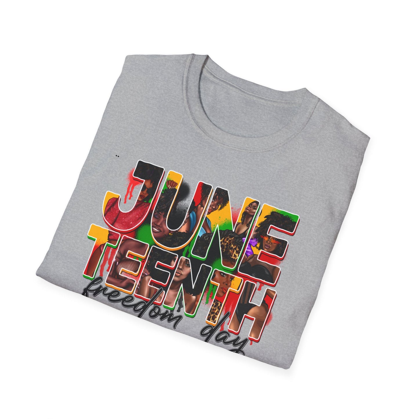 Juneteenth Freedom Day Unisex Softstyle T-Shirt