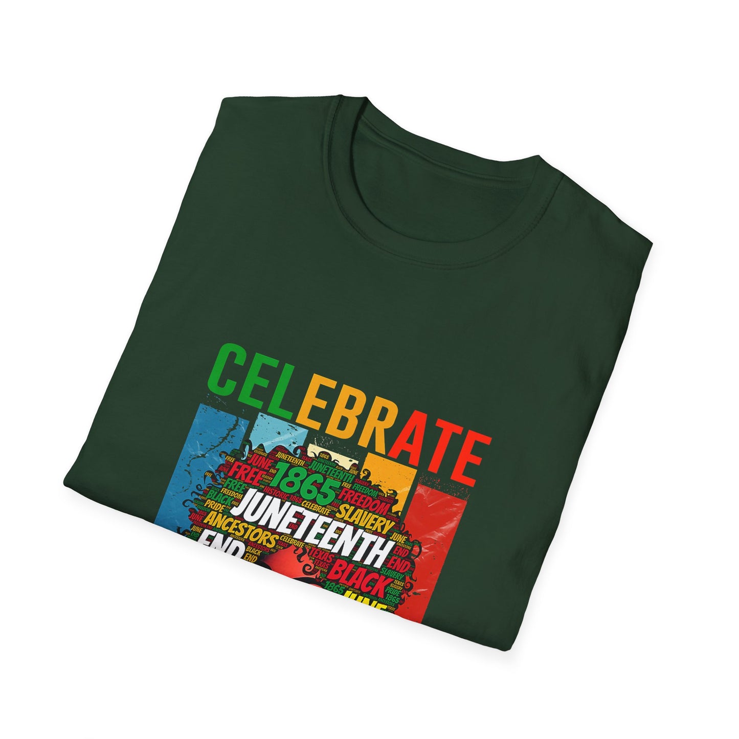 Celebrate Juneteenth Unisex Softstyle T-Shirt