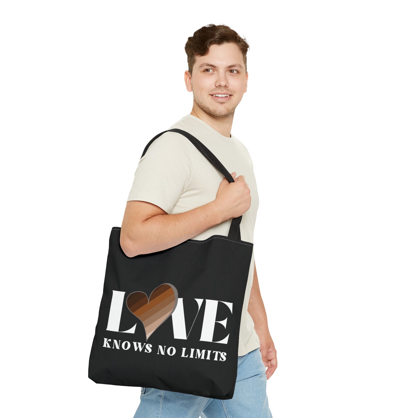 Love Knows No Limits Tote Bag (AOP)