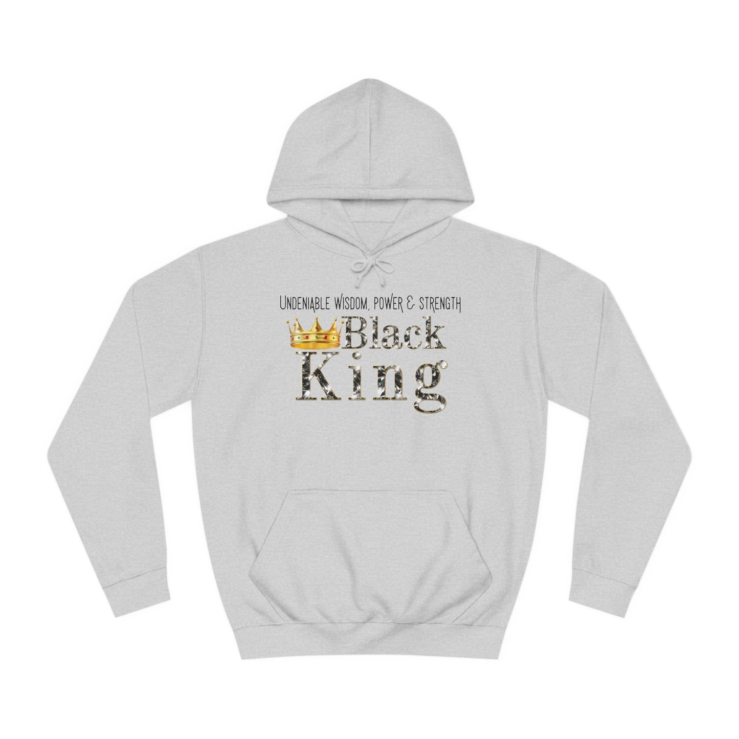 Black Royalty Unisex College Hoodie