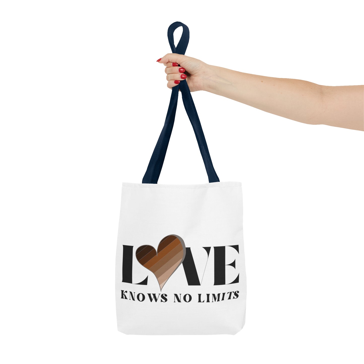 Love Knows No Limits Tote Bag (AOP)