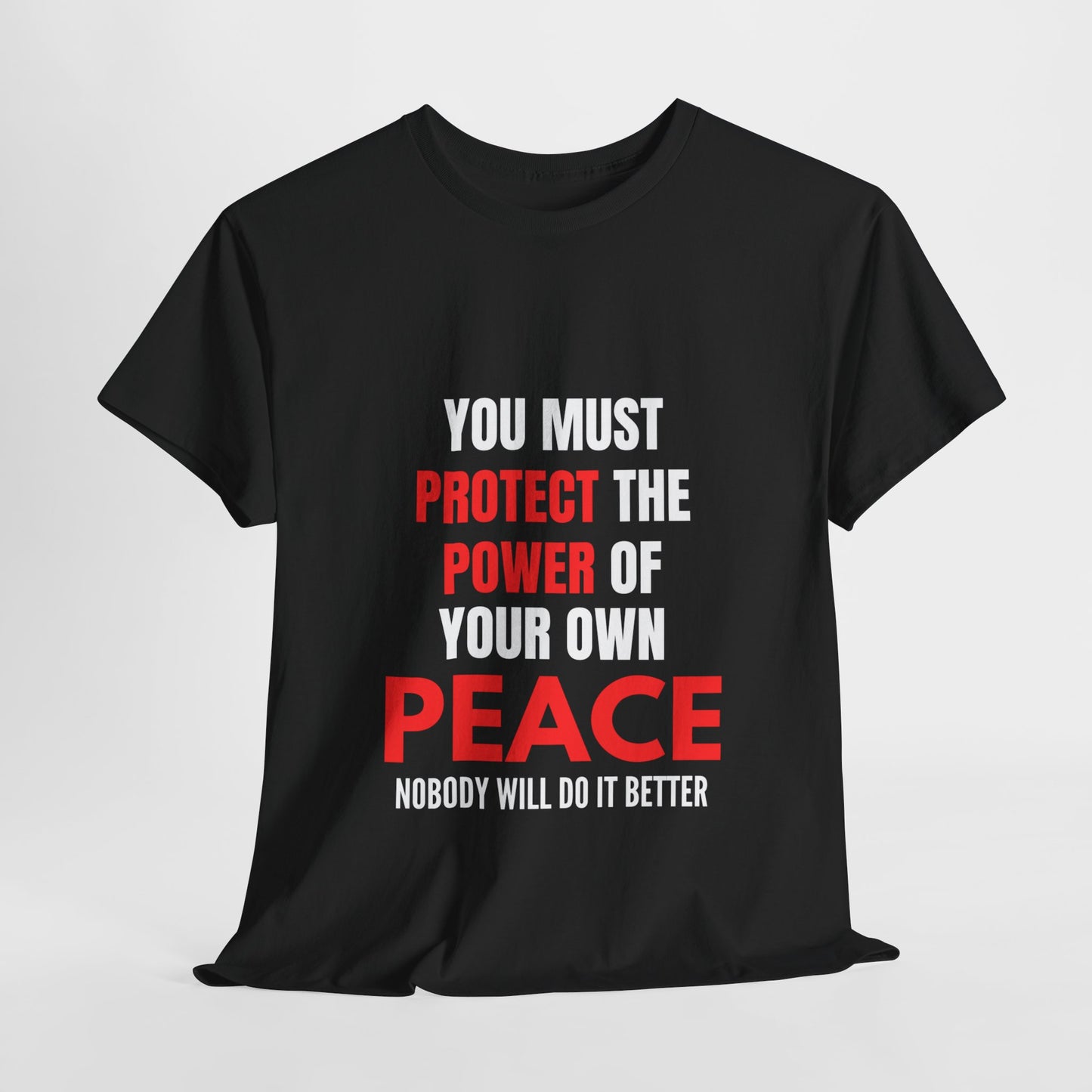 Protect Your Peace Unisex Heavy Cotton Tee