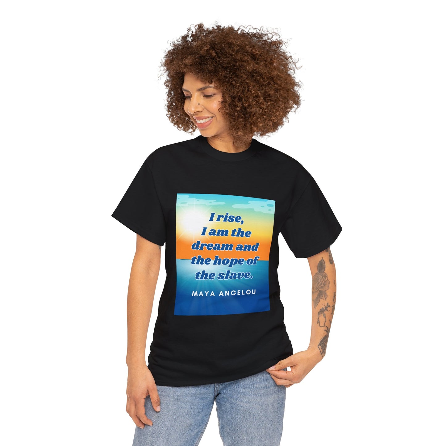 Empowerment Series - Maya Angelou Unisex Heavy Cotton Tee