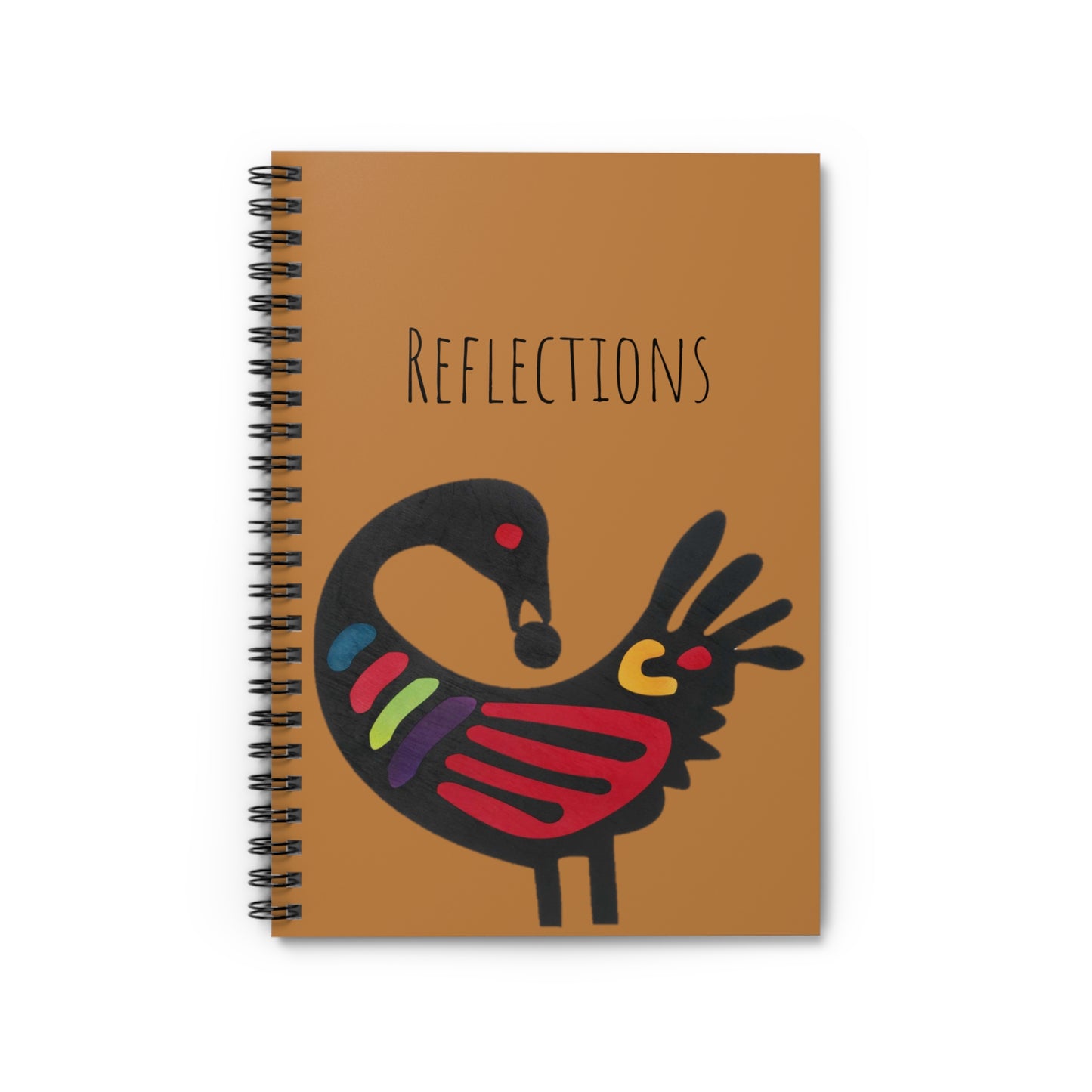 Sankofa Spiral Notebook - Ruled Line