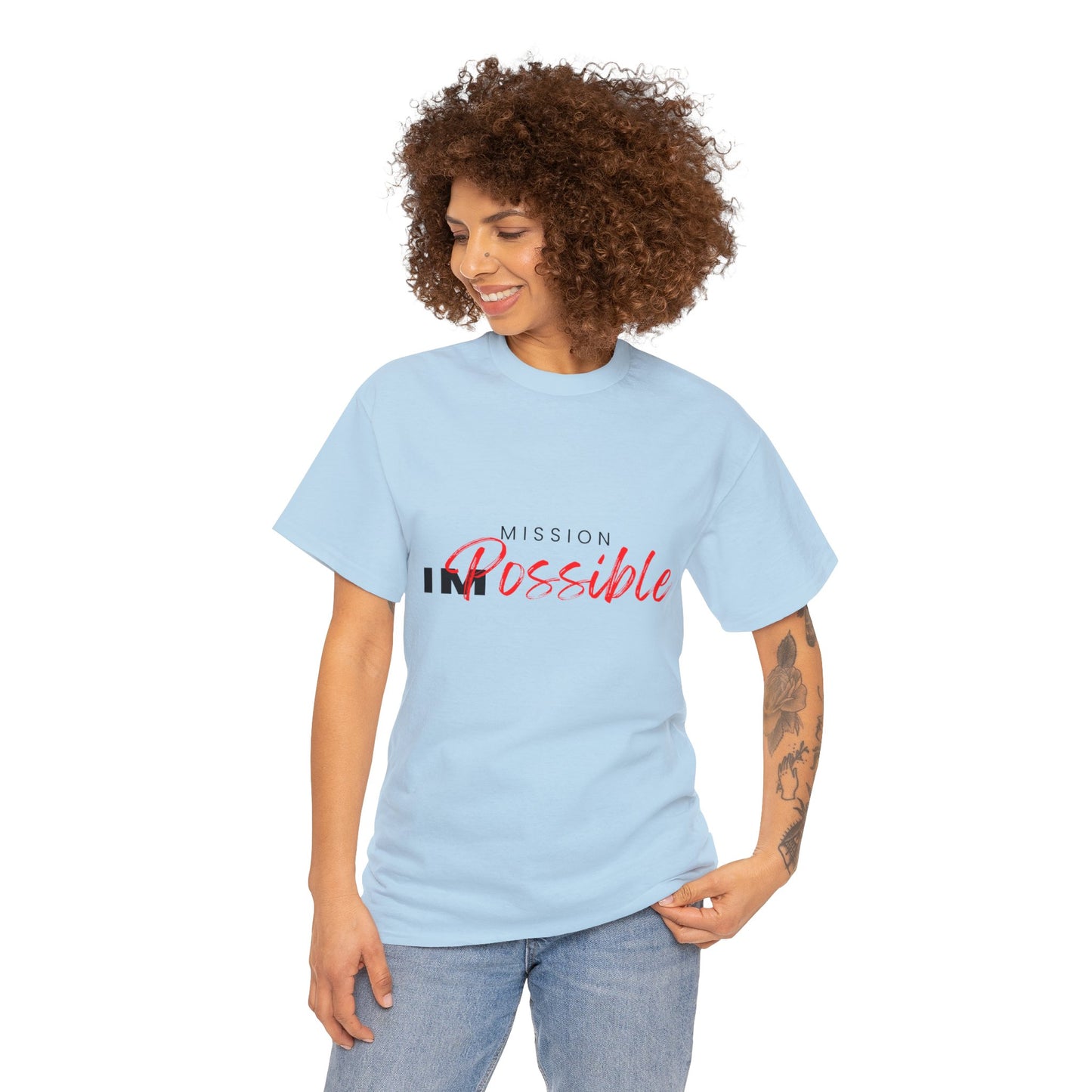 Mission IMPossible Unisex Heavy Cotton Tee