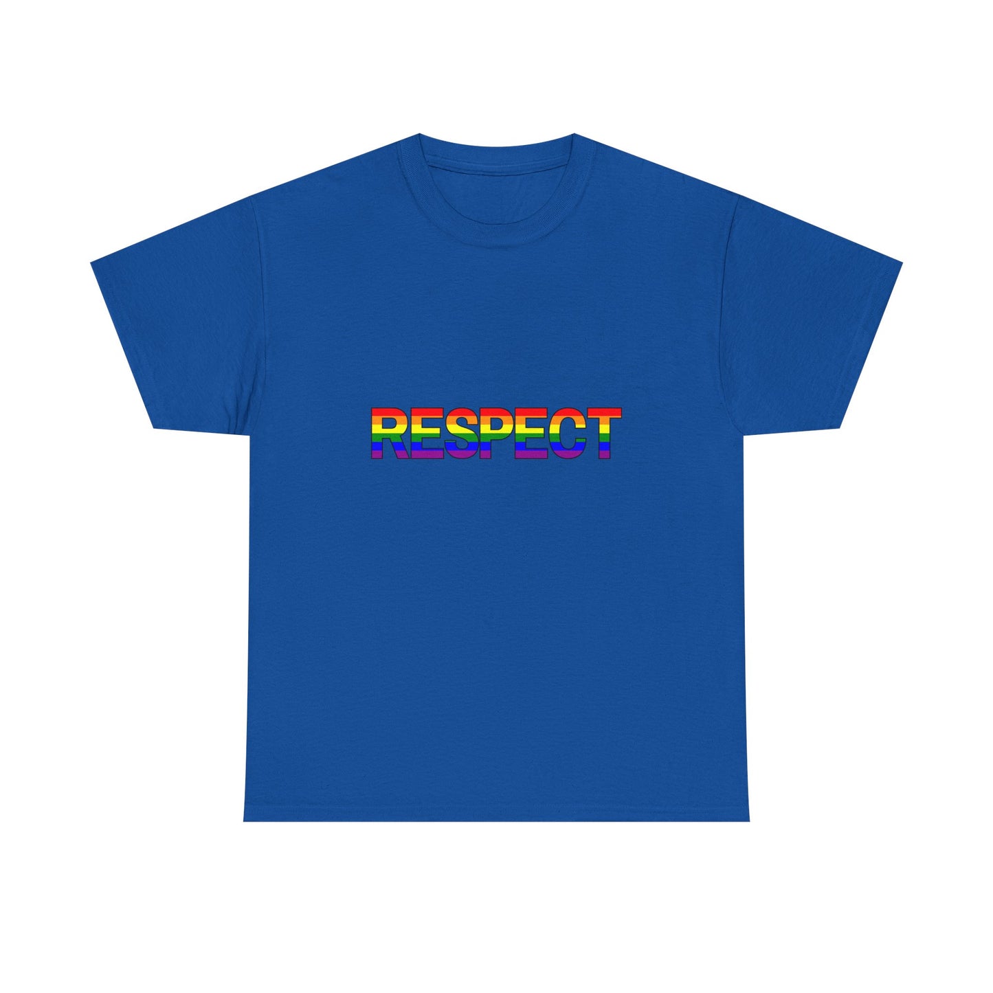 LGBTQ+ Respect Unisex Heavy Cotton Tee - Pride Apparel