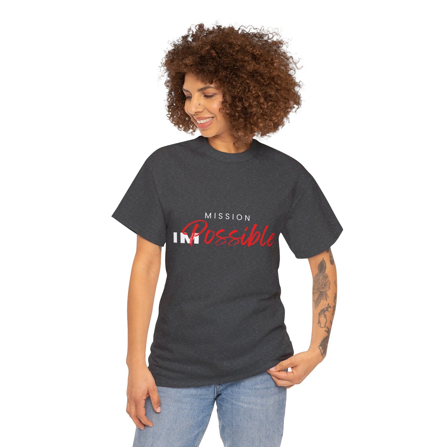 Mission IMPossible Unisex Heavy Cotton Tee