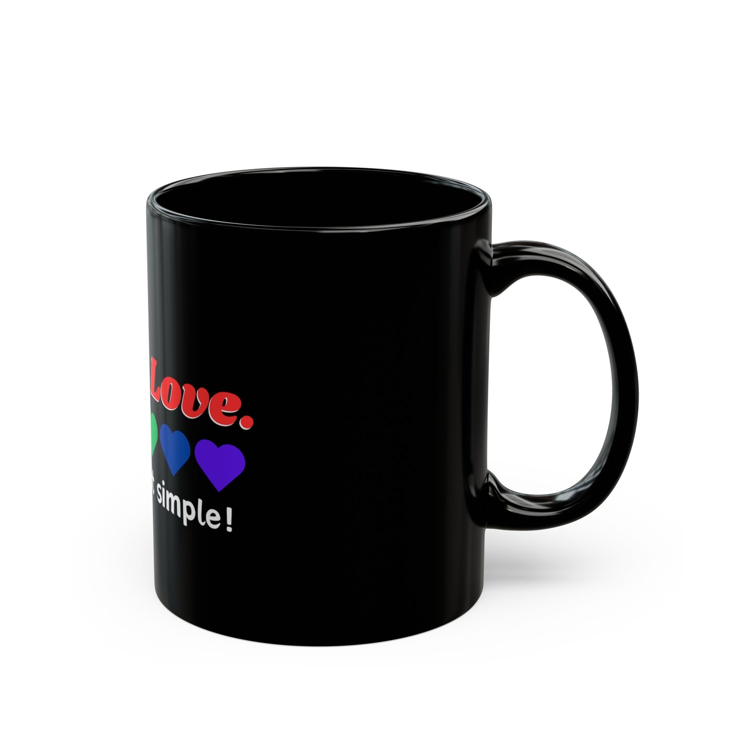 Pride Series Black Mug (11oz, 15oz)