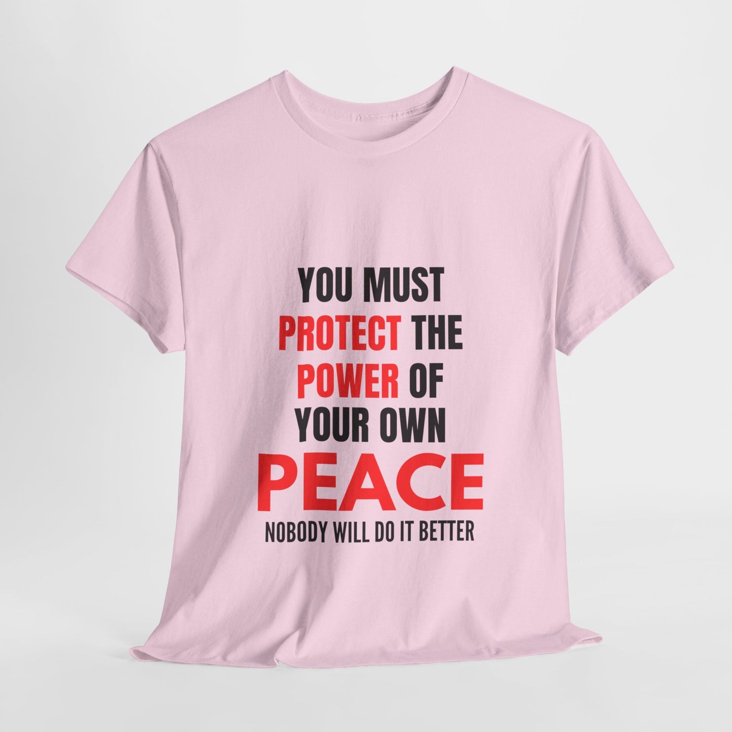 Protect Your Peace Unisex Heavy Cotton Tee