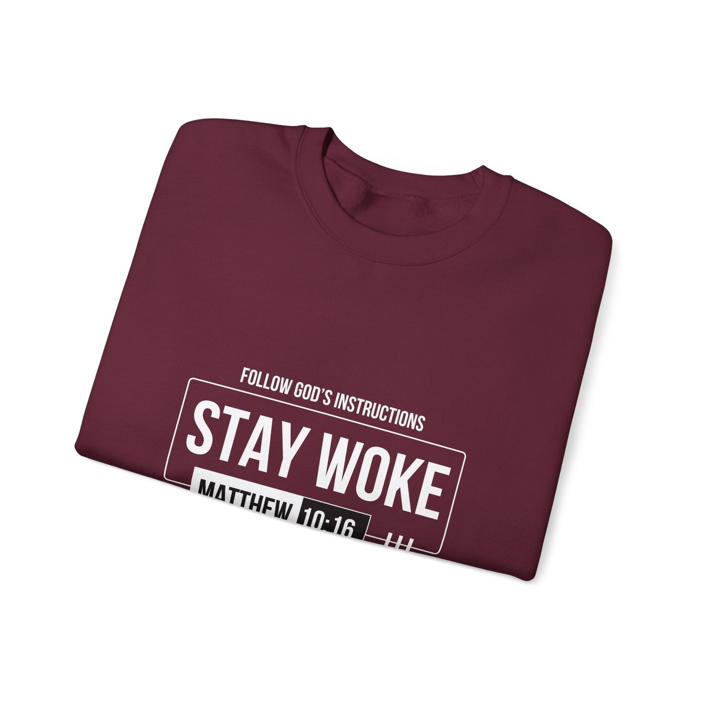 Stay Woke 1 Unisex Heavy Blend™ Crewneck Sweatshirt