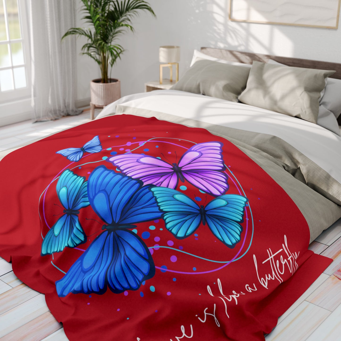 Butterly Arctic Fleece Blanket