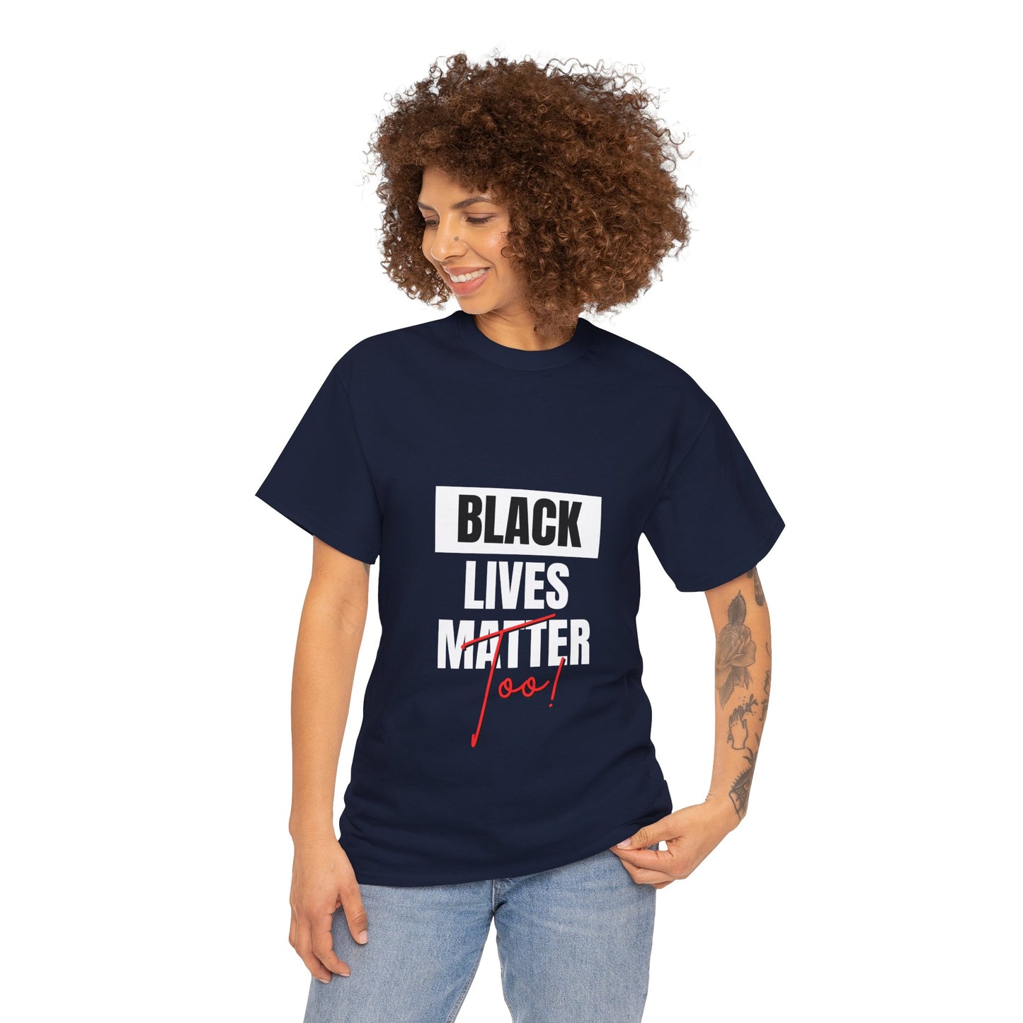 Black Lives Matter Unisex Heavy Cotton Tee