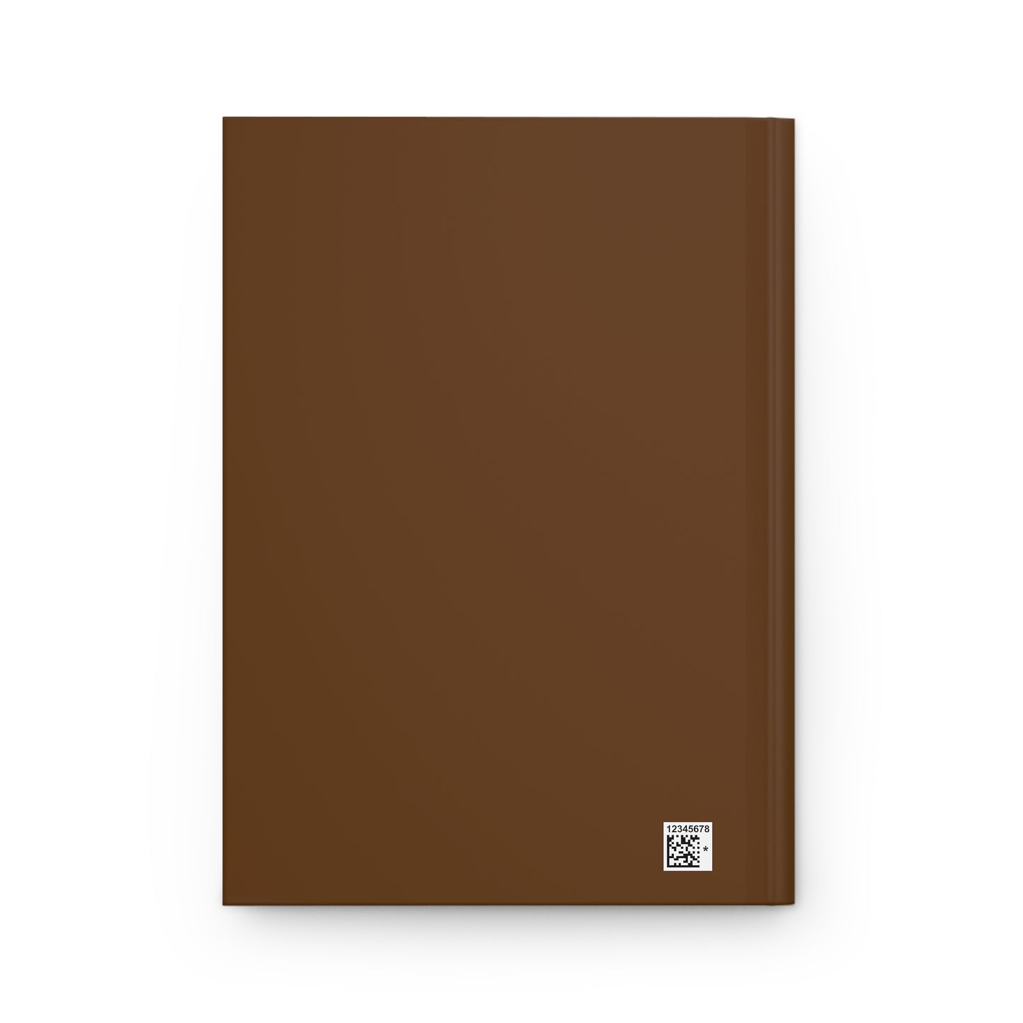 Daily Journal (Brown & Gold) Hardcover Journal Matte