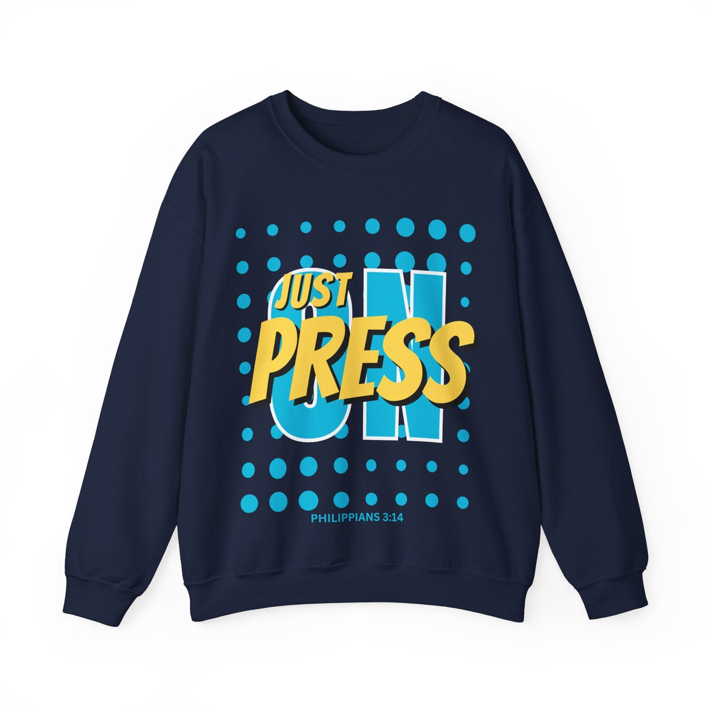 Just Press On Unisex Heavy Blend™ Crewneck Sweatshirt