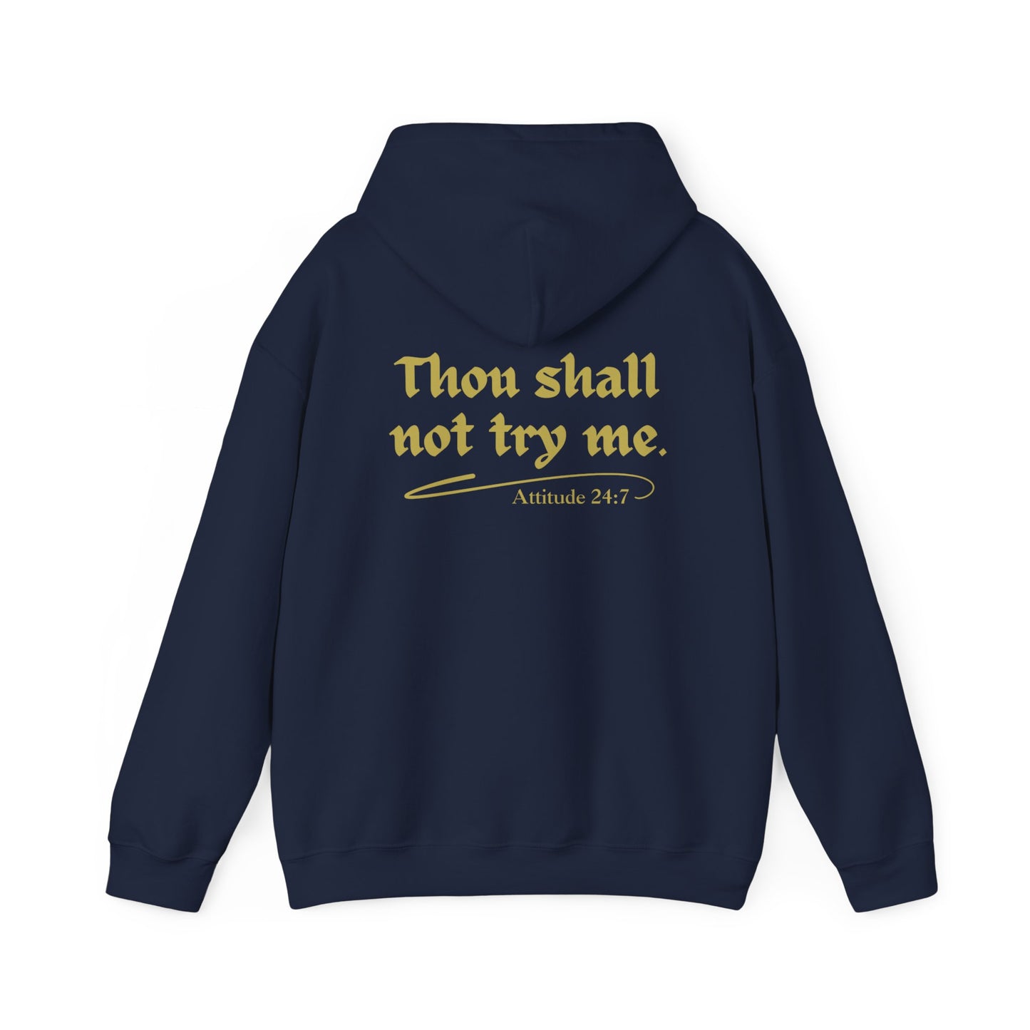 Thou Shall Not Unisex Heavy Blend™ Hooded Sweatshirt