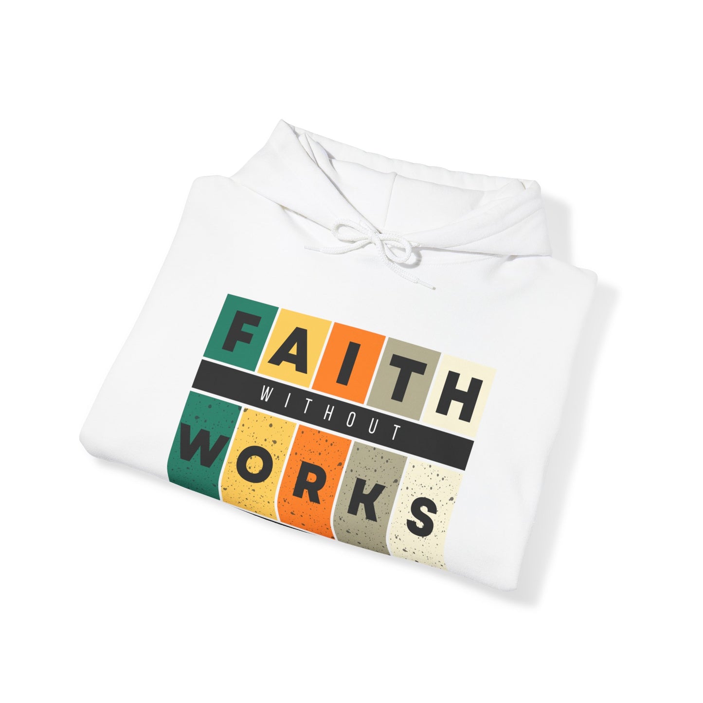 Faith Without Works Unisex Heavy Blend™ Hooded Sweatshirt