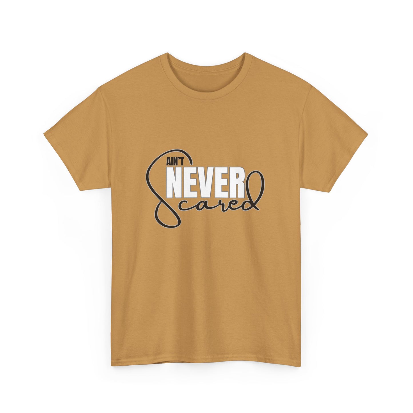 Never Scared Unisex Heavy Cotton Tee