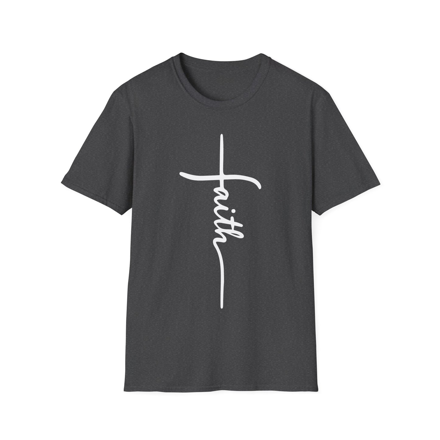 Faith Cross Unisex Softstyle T-Shirt