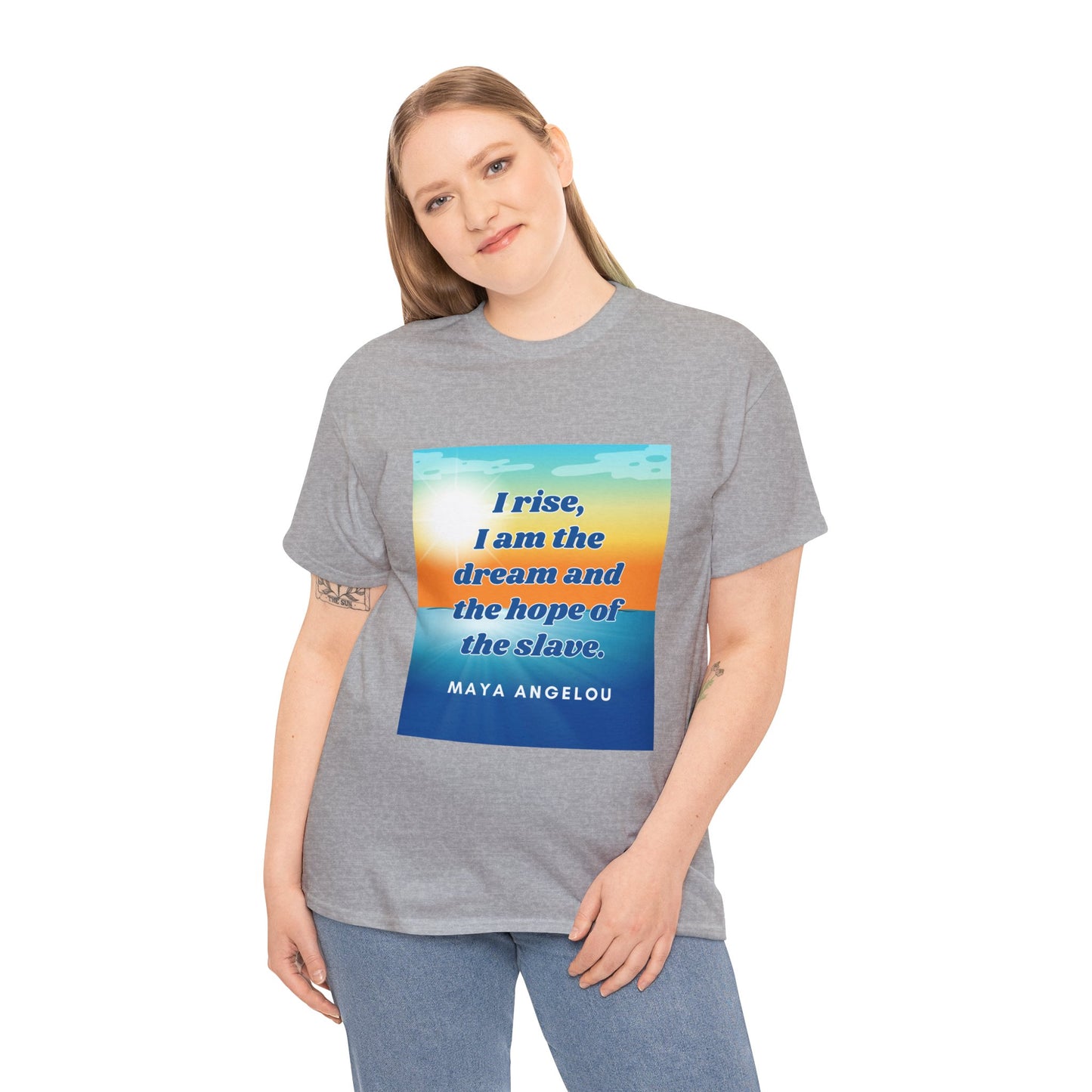 Empowerment Series - Maya Angelou Unisex Heavy Cotton Tee