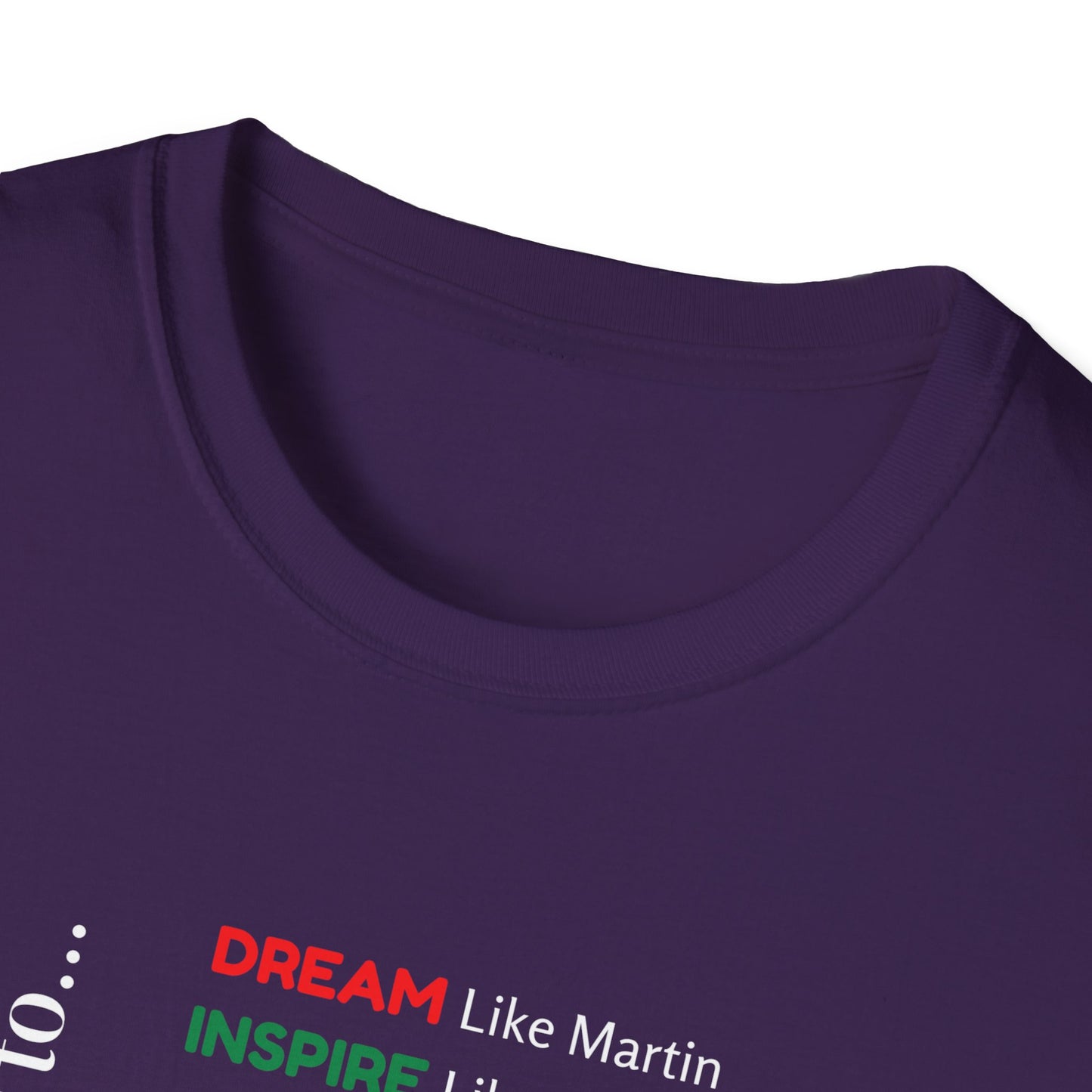 Inspirational Unisex Softstyle T-Shirt - Celebrate Our History with Empowering Messages