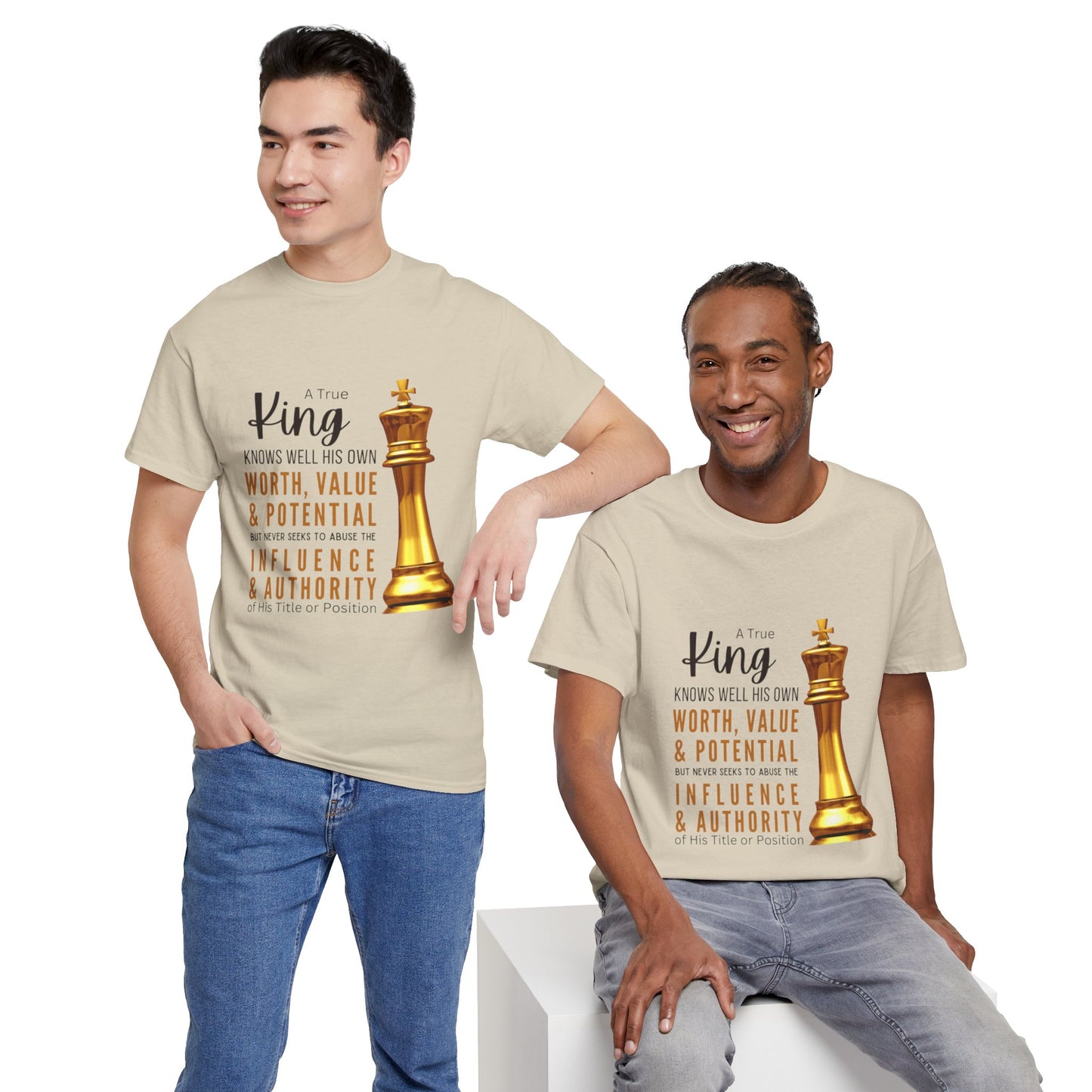 True King Unisex Heavy Cotton Tee