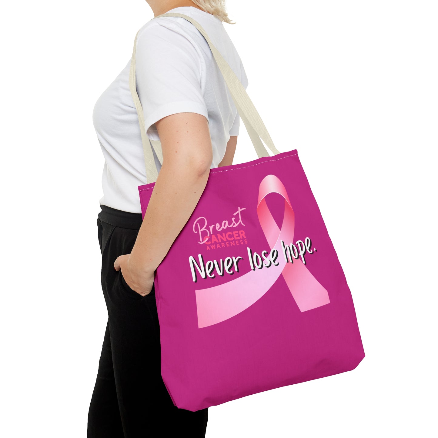 Breast Cancer Awareness Tote Bag (AOP)