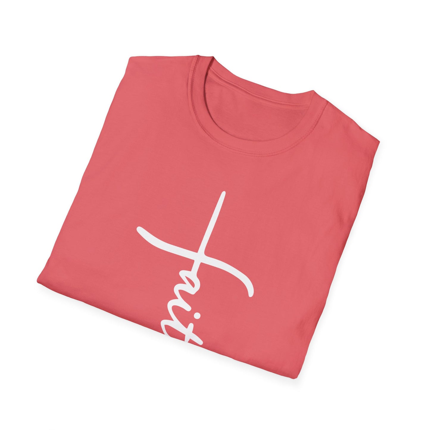 Faith Cross Unisex Softstyle T-Shirt