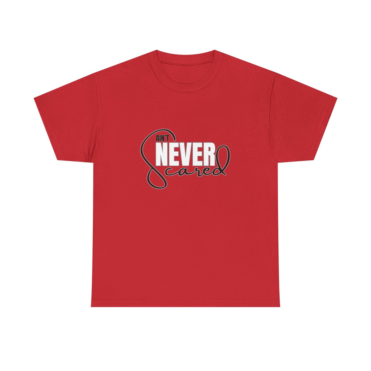 Never Scared Unisex Heavy Cotton Tee