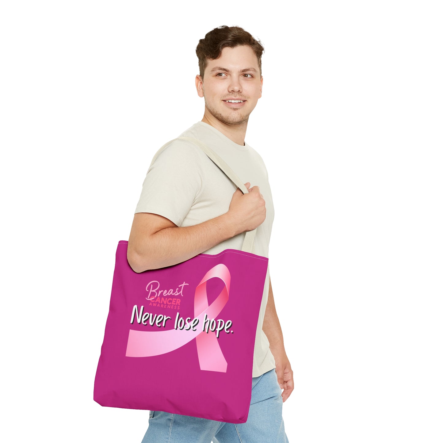 Breast Cancer Awareness Tote Bag (AOP)