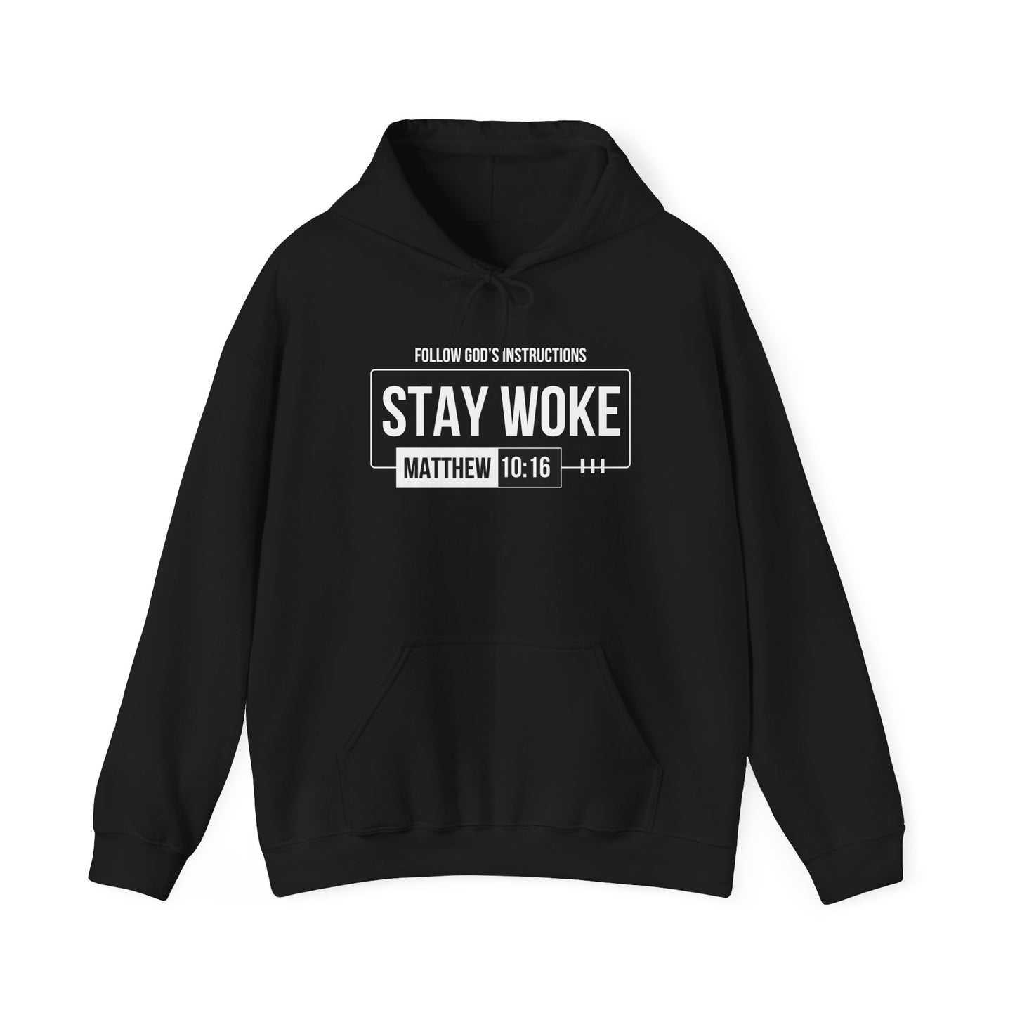 Stay Woke Unisex Heavy Blend™ Hooded Sweatshirt
