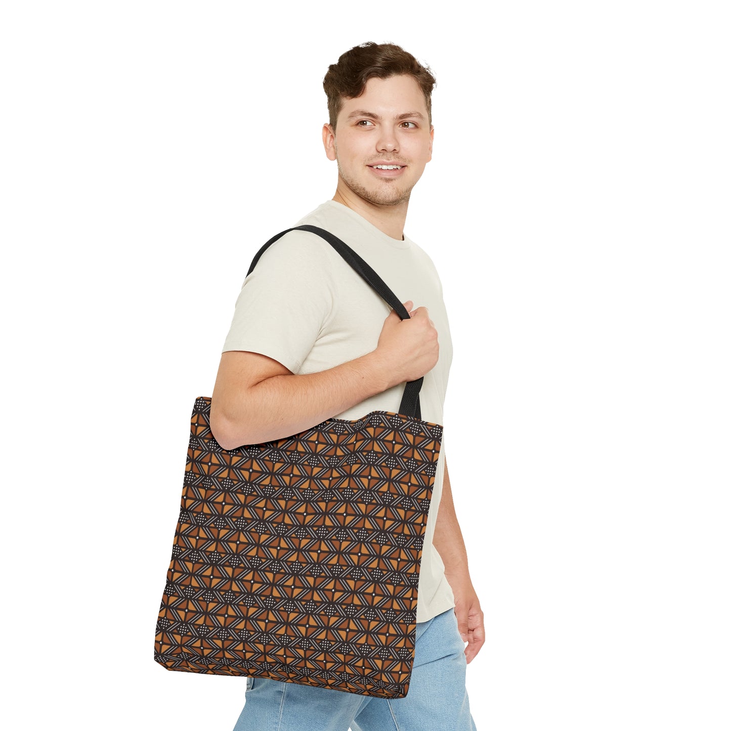 Mudcloth Print Tote Bag (AOP)