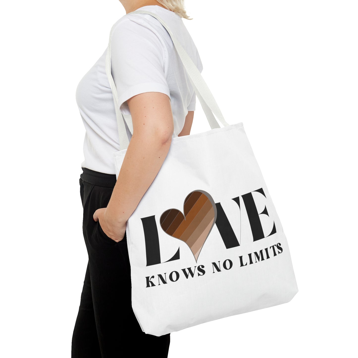 Love Knows No Limits Tote Bag (AOP)