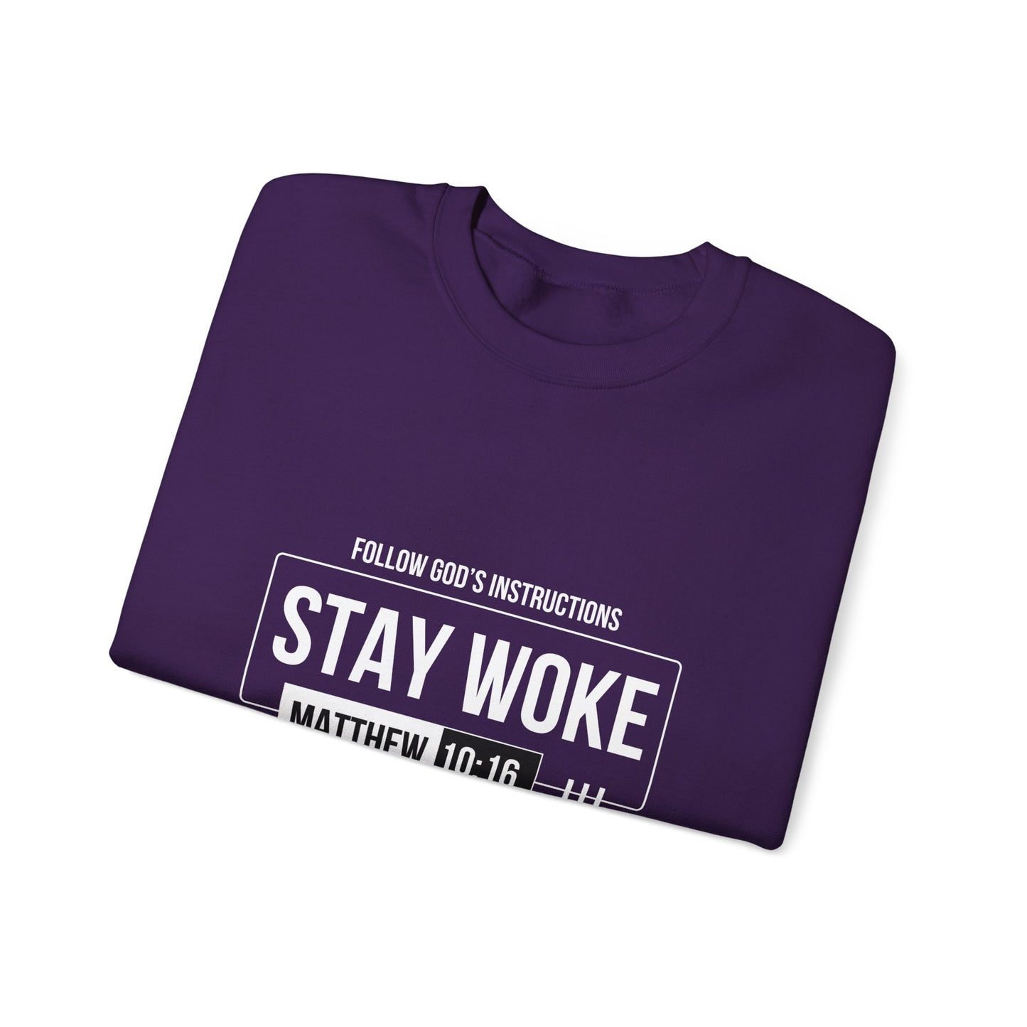 Stay Woke 1 Unisex Heavy Blend™ Crewneck Sweatshirt
