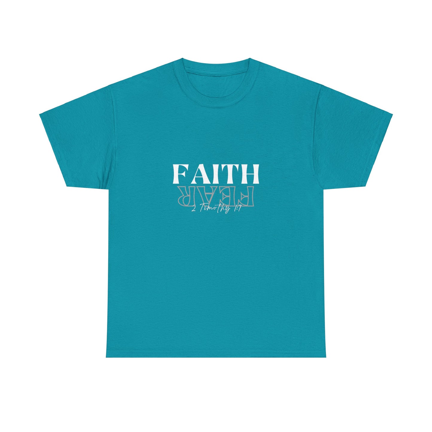 Faith Over Fear Unisex Heavy Cotton Tee