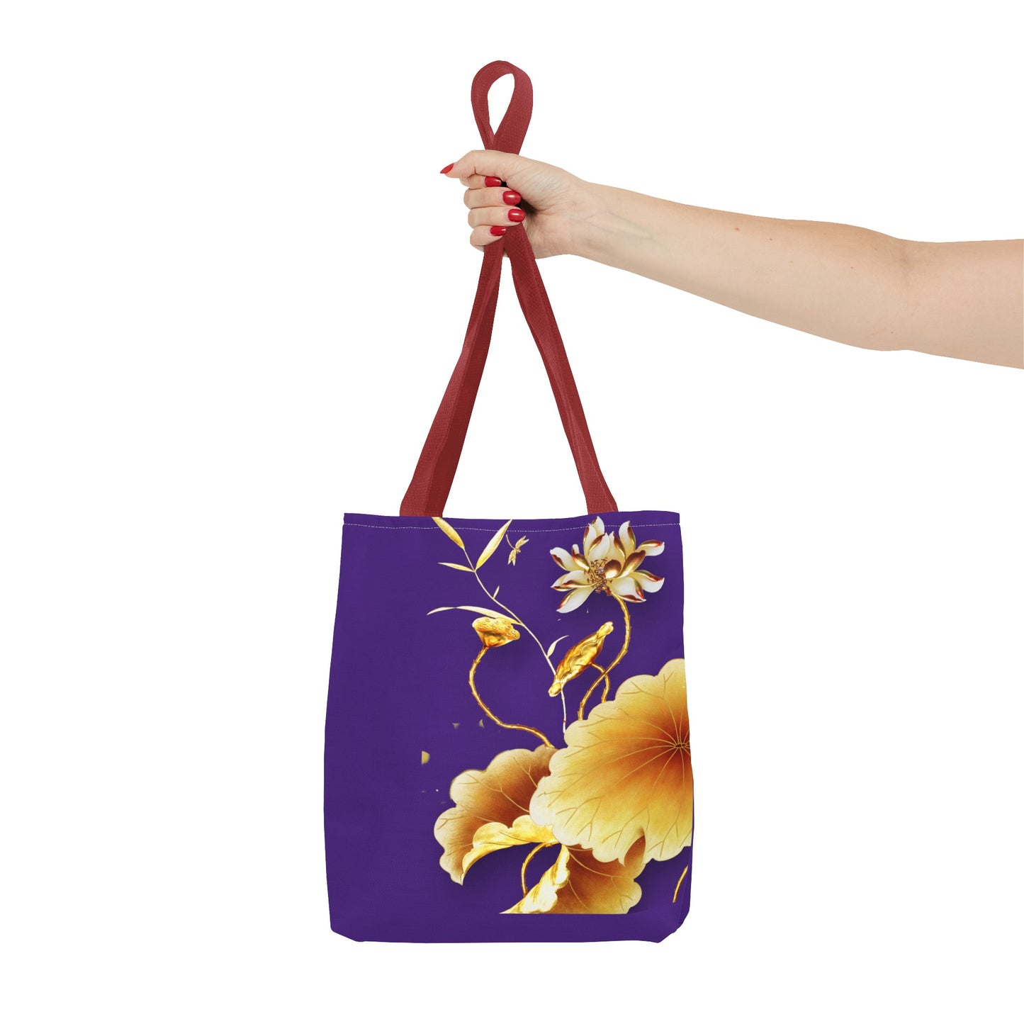 Golden Flower Tote Bag (AOP)