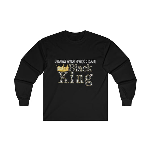 Black Royalty Unisex Ultra Cotton Long Sleeve Tee