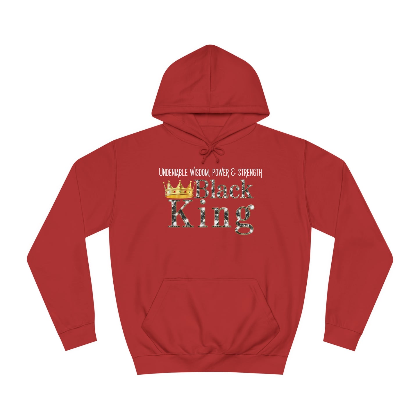 Black Royalty Unisex College Hoodie