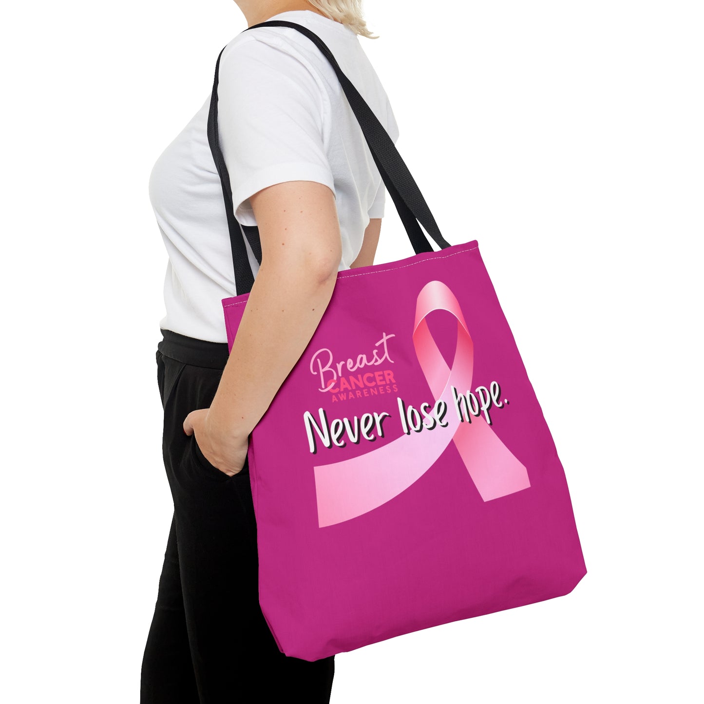 Breast Cancer Awareness Tote Bag (AOP)