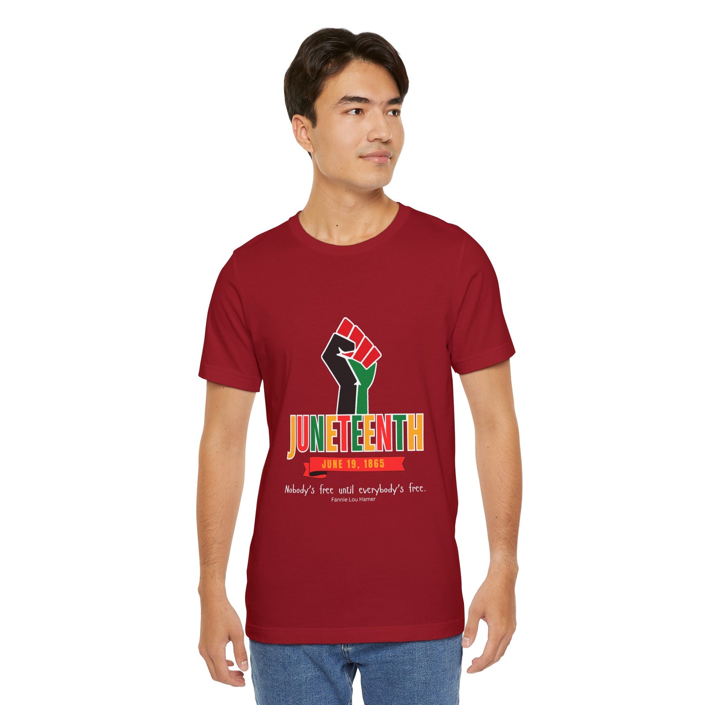Juneteenth Unisex Jersey T-Shirt