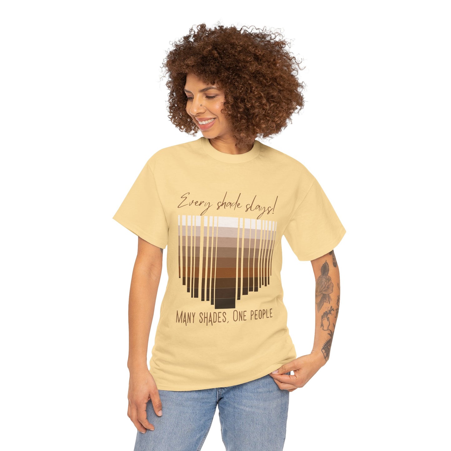 Every Shade Slays Unisex Heavy Cotton Tee