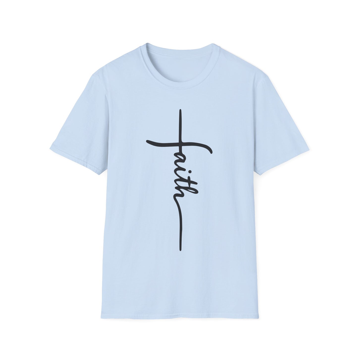 Faith Cross Unisex Softstyle T-Shirt