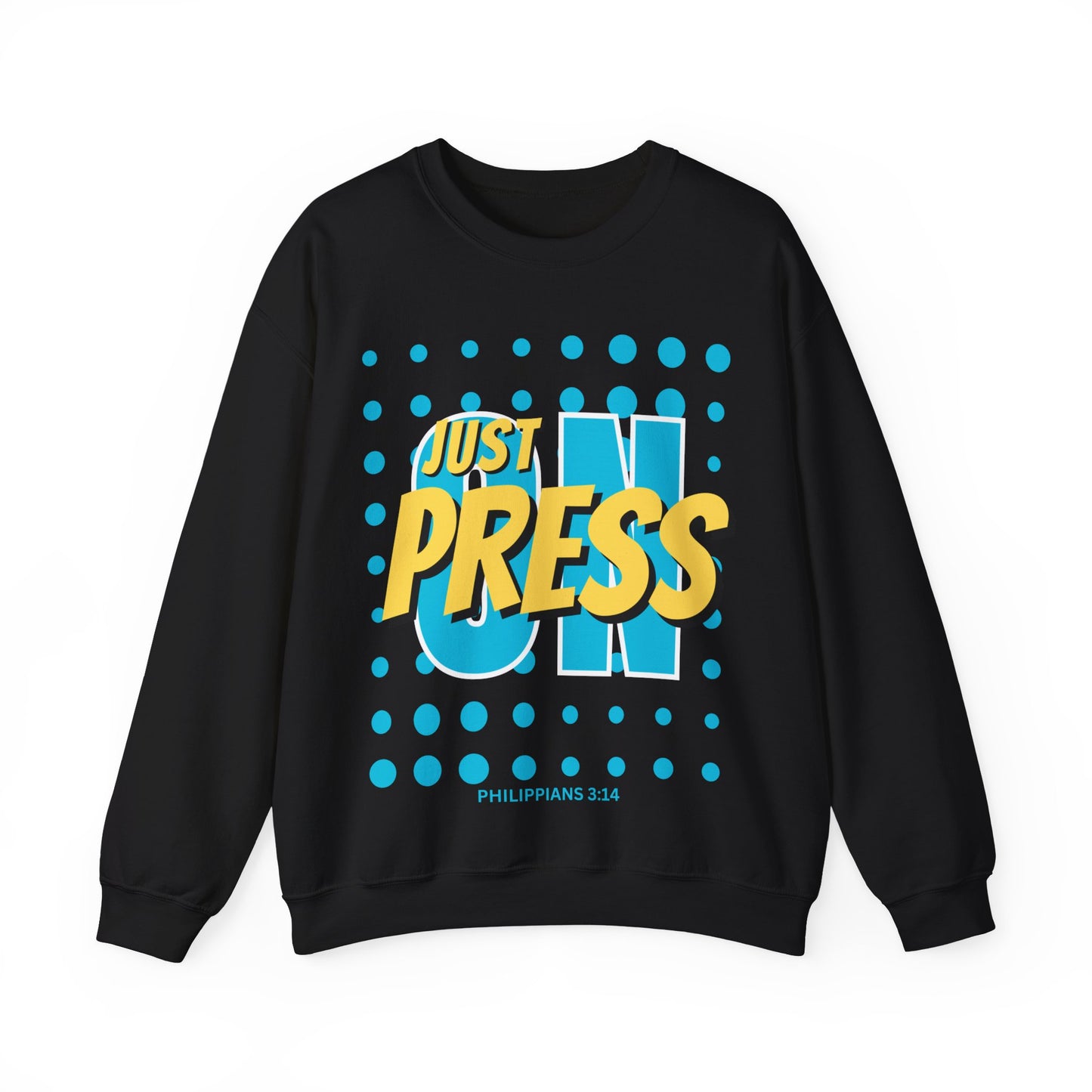 Just Press On Unisex Heavy Blend™ Crewneck Sweatshirt