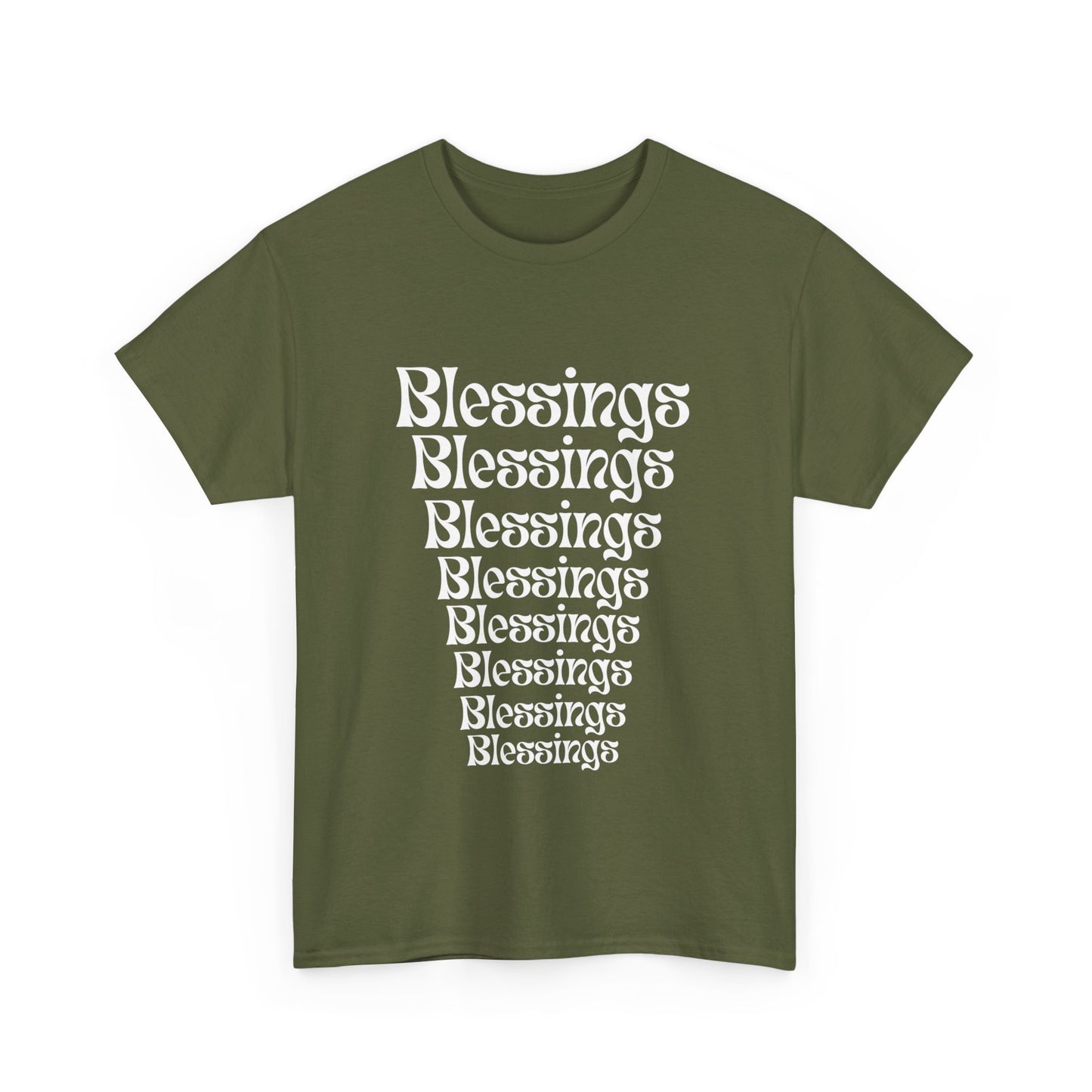 Multiplied Blessings Unisex Heavy Cotton Tee