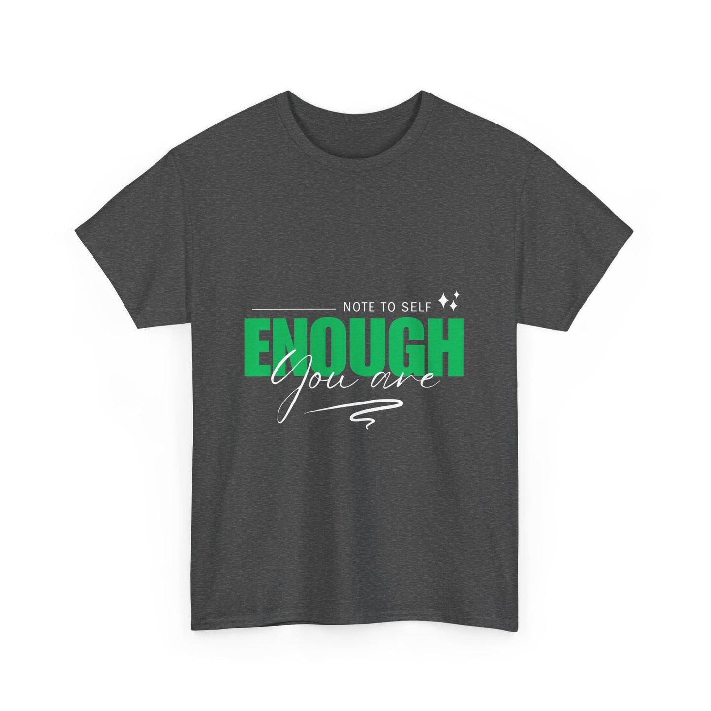 Enough Unisex Heavy Cotton Tee