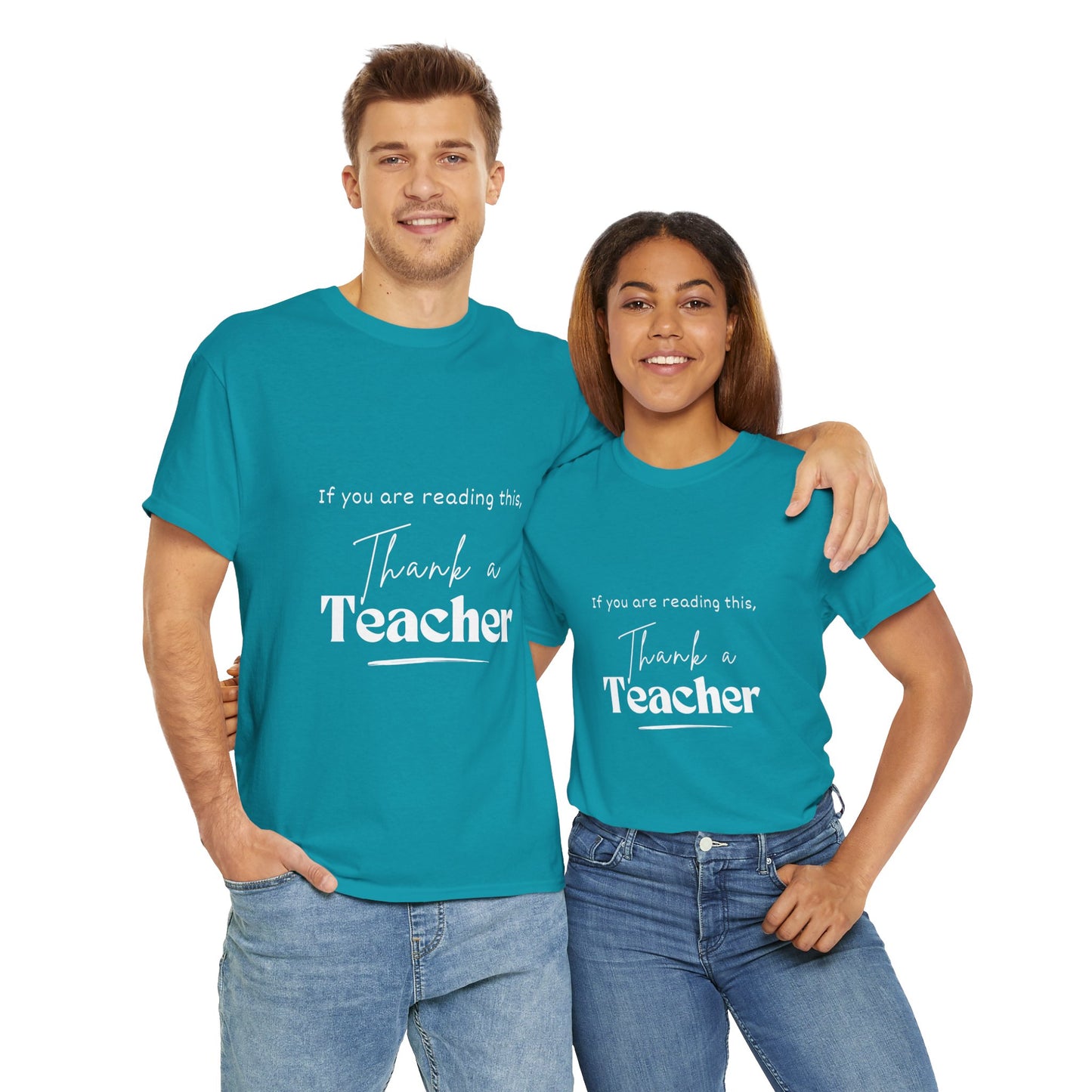 Teacher Series - Thank a Teacher Unisex Heavy Cotton Tee