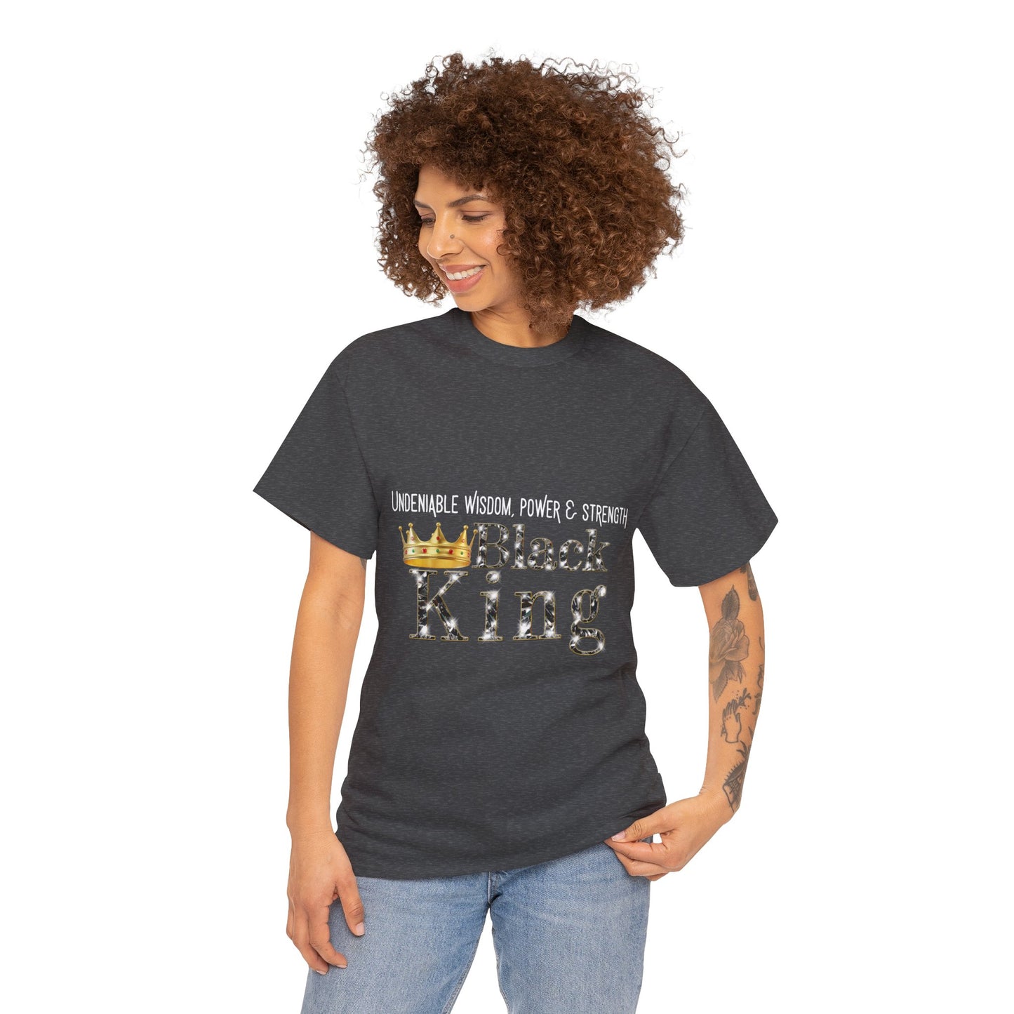 Black Royalty Unisex Heavy Cotton Tee