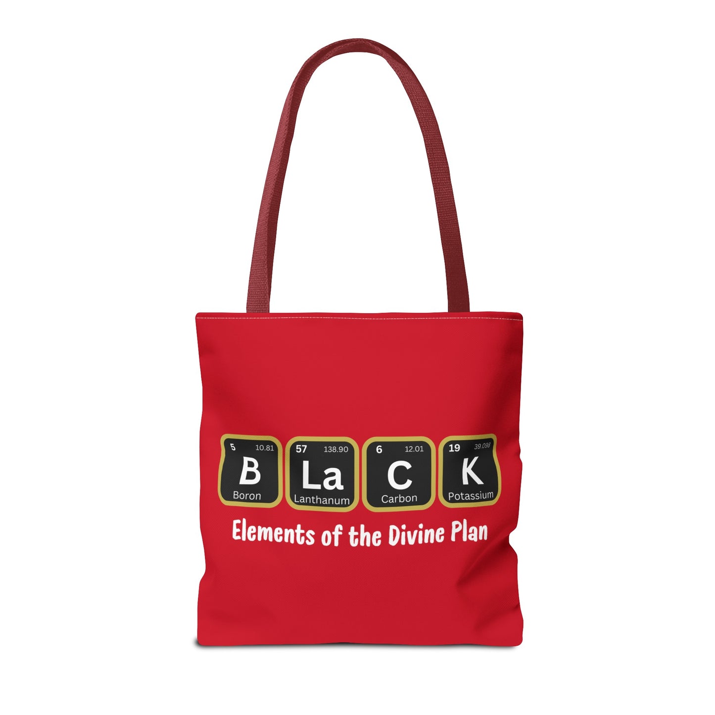 BLACK Elements Tote Bag (AOP)